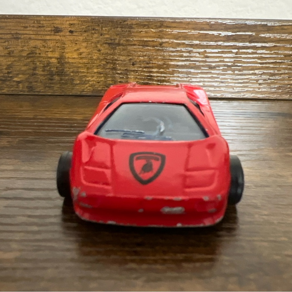 Vintage Majorette #219 RED Lamborghini Diablo Diecast Scale Model 1/58